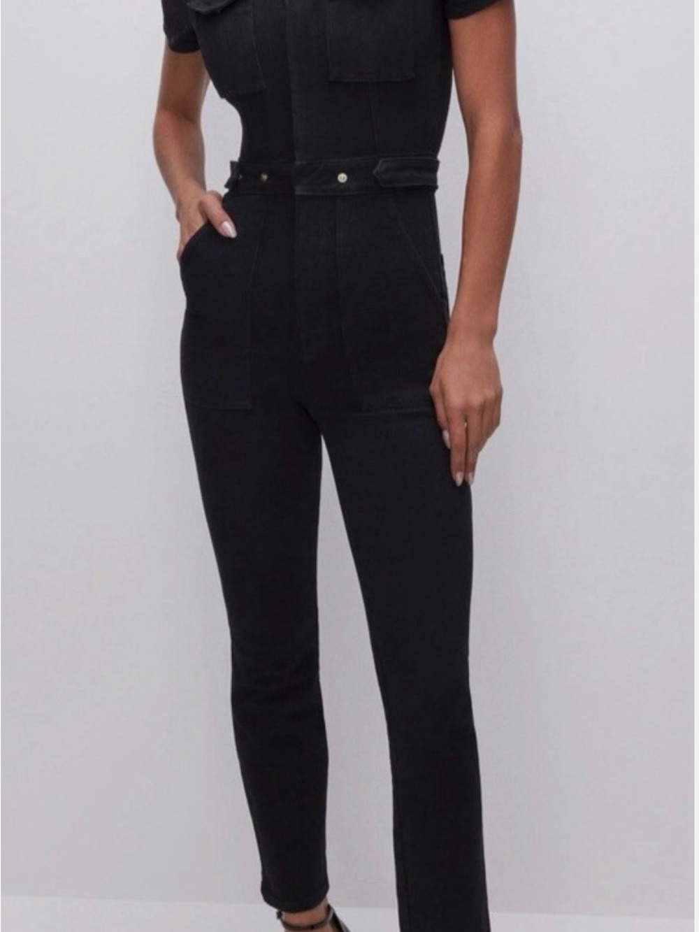 Good American Black Jumpsuit